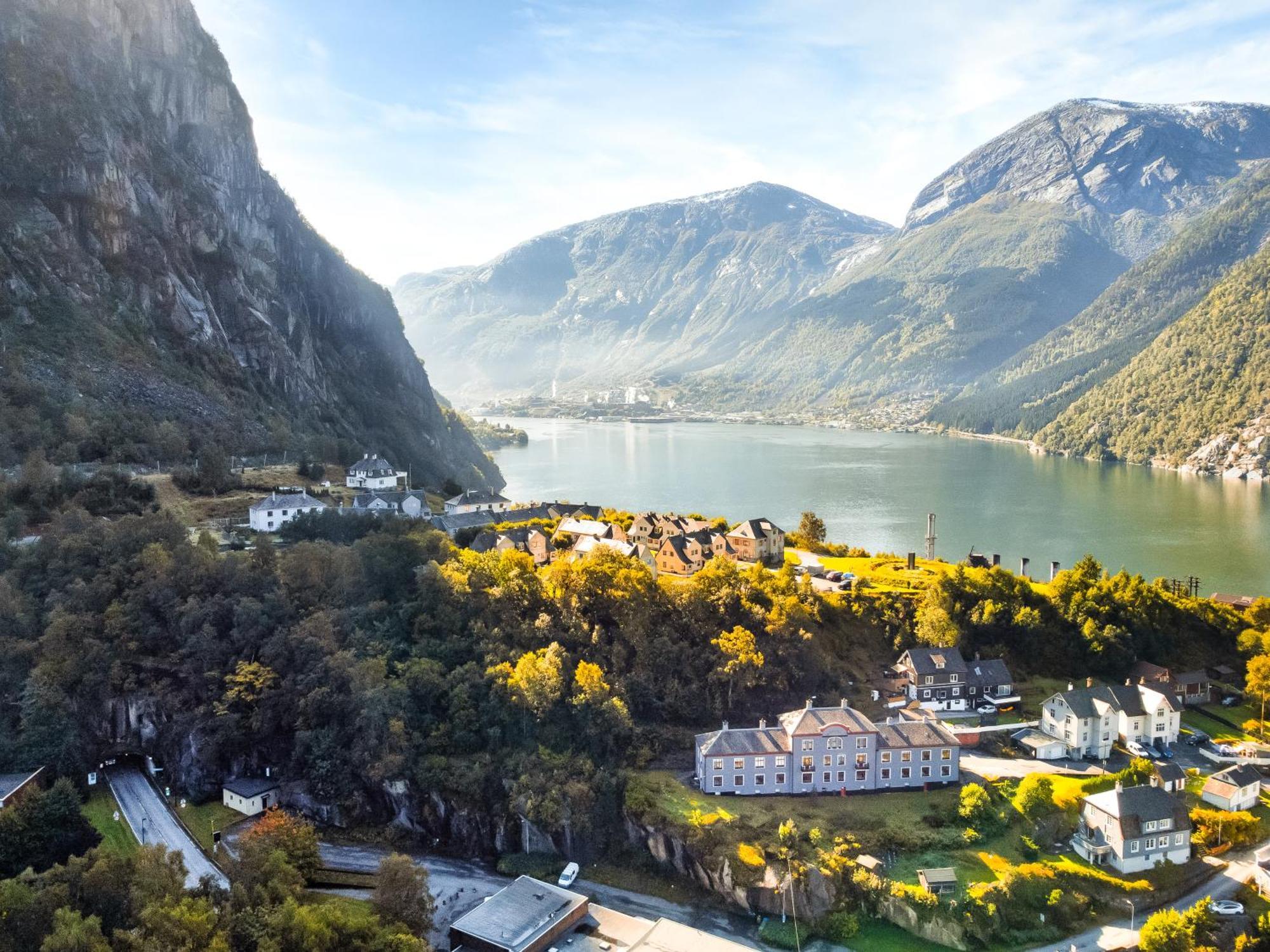 Slottet Apartments Tyssedal Buitenkant foto